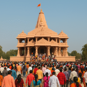 Ayodhya Ram Temple visitor count