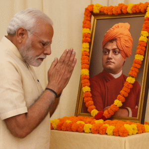 "PM Modi tribute to Swami Vivekananda"