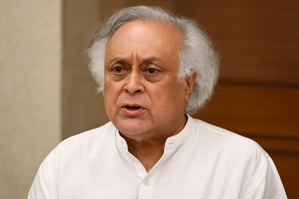 Jairam Ramesh all-party meetings criticism
