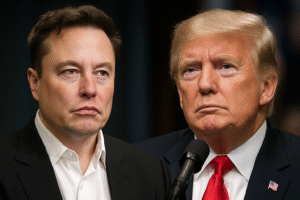 Musk vs Trump America Party