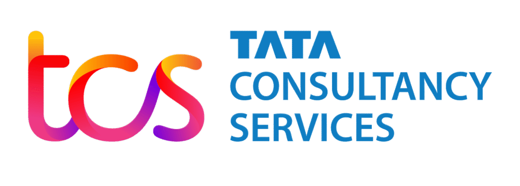 TCS corporate office building with modern glass architecture and professional business setting.