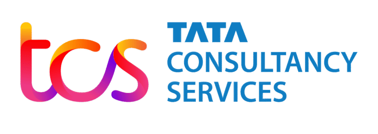 TCS corporate office building with modern glass architecture and professional business setting.