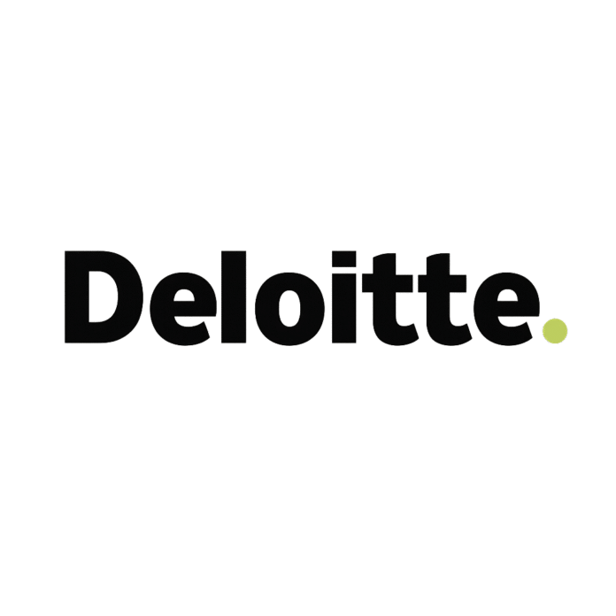 Deloitte logo symbolizing India’s FY26 GDP growth forecast of 6.4-6.7% with emphasis on global economic risks.
